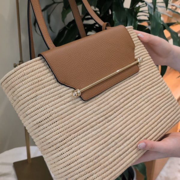 Strathberry Raffia Bag